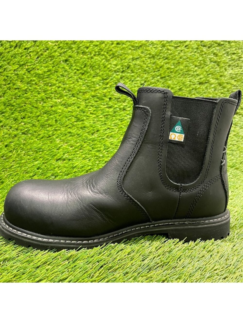 Kodiak Bralorne Womens Size 8M Black Composite Toe Safety Work Chelsea Boots - Picture 2 of 11